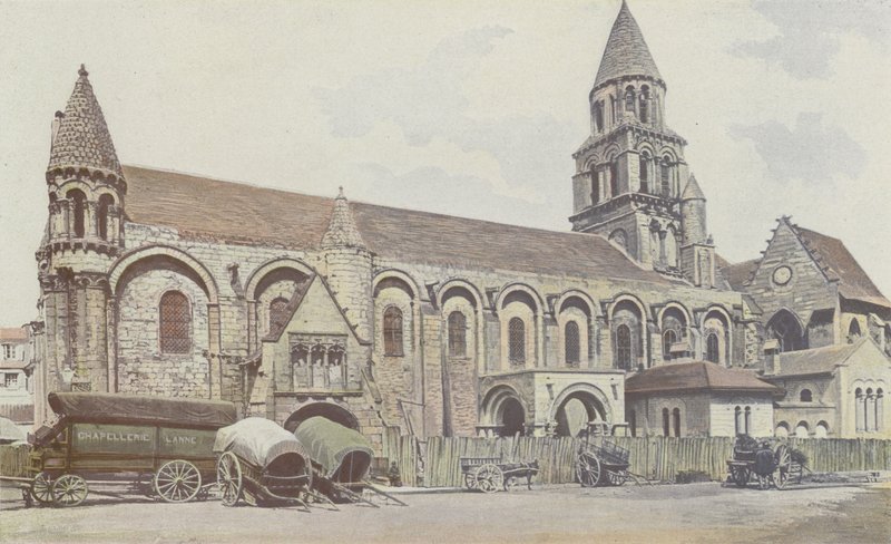 Poitiers, Notre-Dame-la-Grande templom, S oldalhomlokzat alkotó: French Photographer