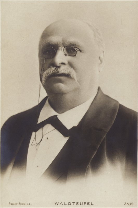 Emile Waldteufel portréja alkotó: French Photographer