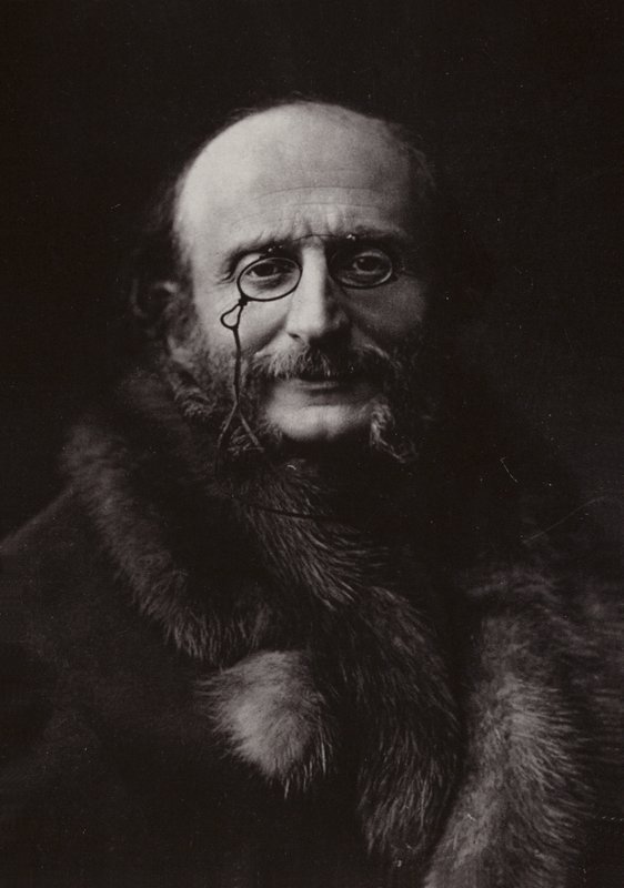 Jacques Offenbach portréja alkotó: French Photographer
