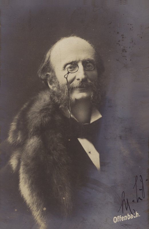 Jacques Offenbach portréja alkotó: French Photographer