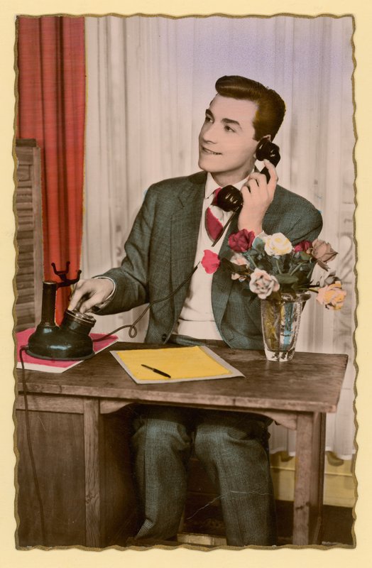 Telefonos képeslap alkotó: French Photographer