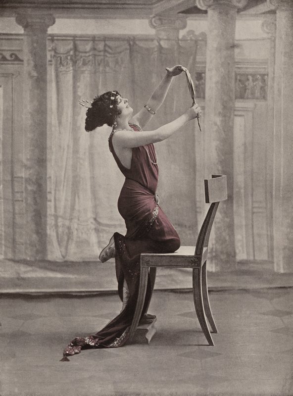 Regina Badet, francia komikus színésznő (színes fotó) alkotó: French Photographer