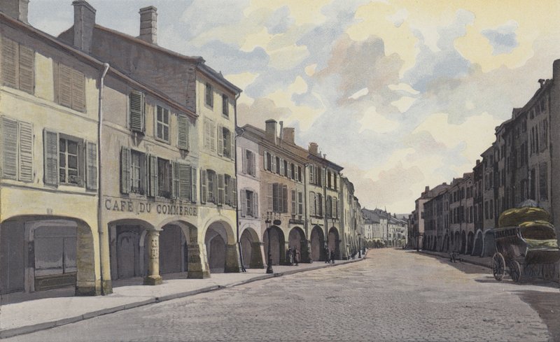 Remiremont, The High Street alkotó: French Photographer