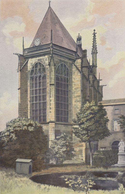 Riom, Sainte-Chapelle, Ensemble N E alkotó: French Photographer