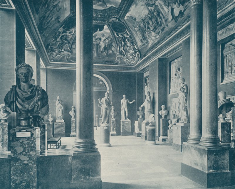 Az évszakok szobája, Louvre Múzeum (f/w fotó) alkotó: French Photographer