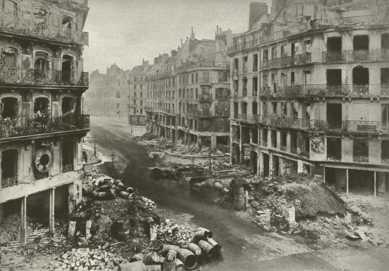 Rue De Rivoli, Párizs, a kommunát lezáró hét után alkotó: French Photographer