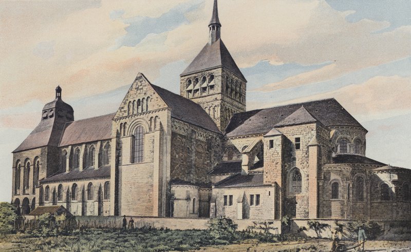 Saint-Benoit-sur-Loire, Abbey Church, Ensemble S alkotó: French Photographer