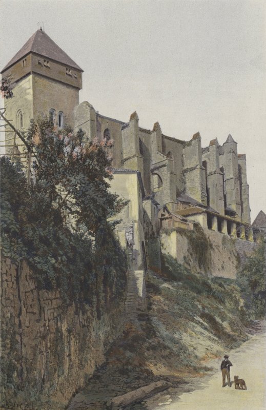 Saint-Bertrand-de-Comminges, volt apátság, Cote S alkotó: French Photographer