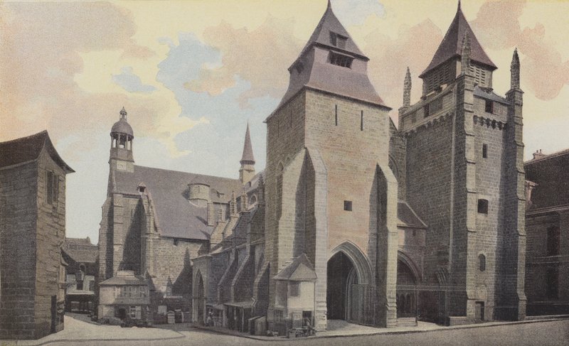 Saint-Brieuc, katedrális, Ensemble N O alkotó: French Photographer