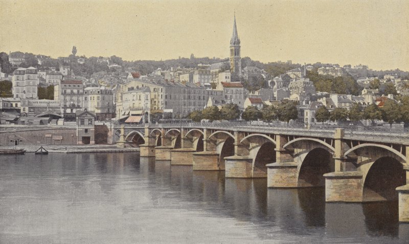 Saint-Cloud, általános nézet alkotó: French Photographer