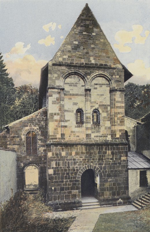 Saint-Die, Notre-Dame templom, homlokzat O alkotó: French Photographer