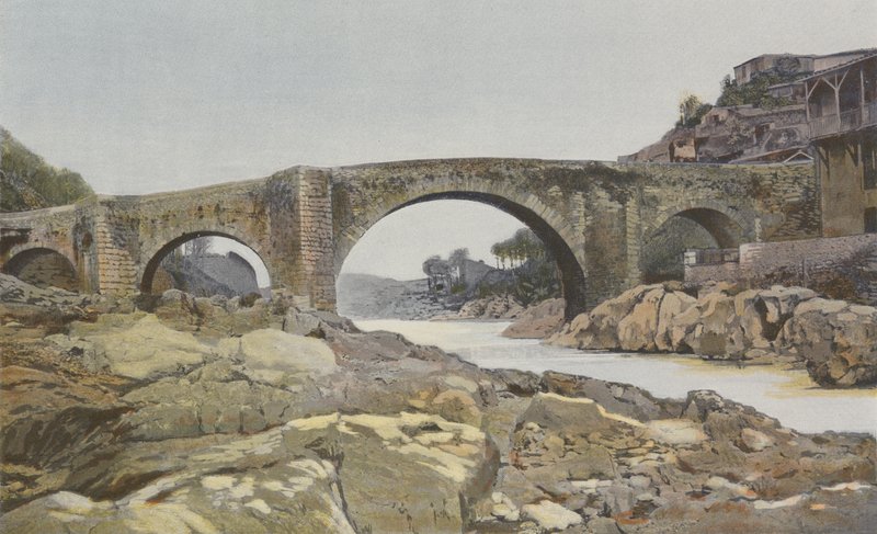 Saint-Lizier-de-Couserans, Híd a Salat felett alkotó: French Photographer