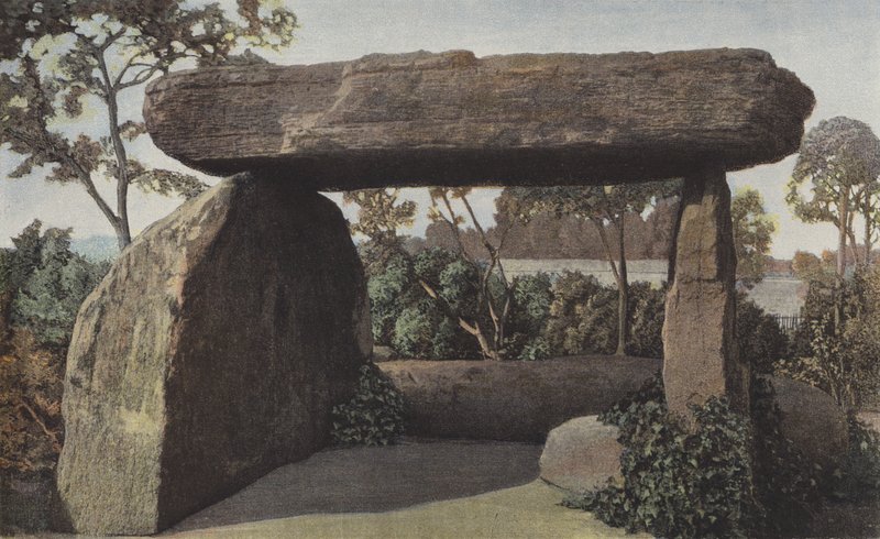 Saint-Nazaire, Dolmen egy teret vesz körül alkotó: French Photographer