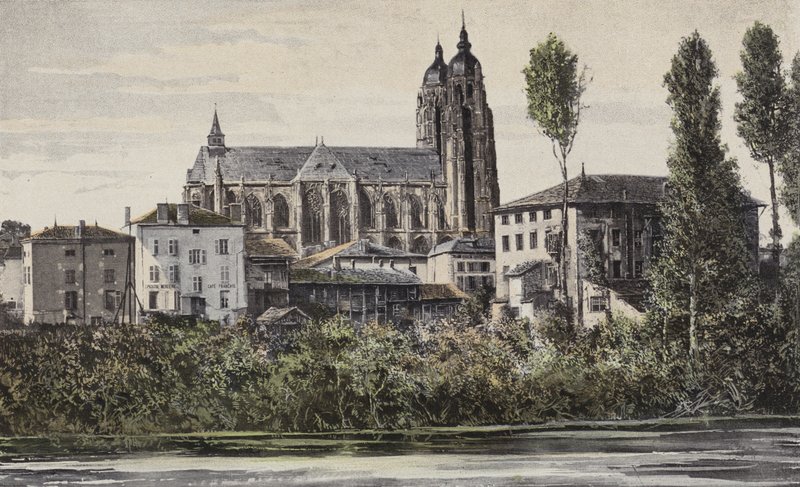 Saint-Nicolas-de-Port, templom, É-i oldalhomlokzat alkotó: French Photographer