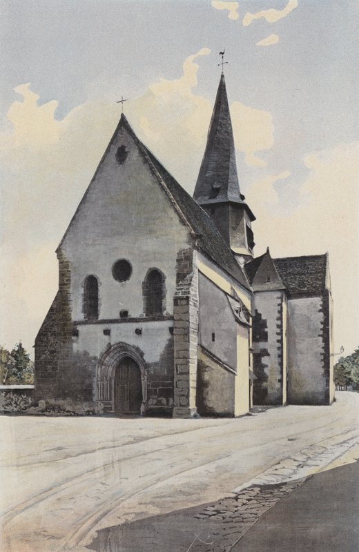 Saint-Outrille, Templom, Együtt S O alkotó: French Photographer