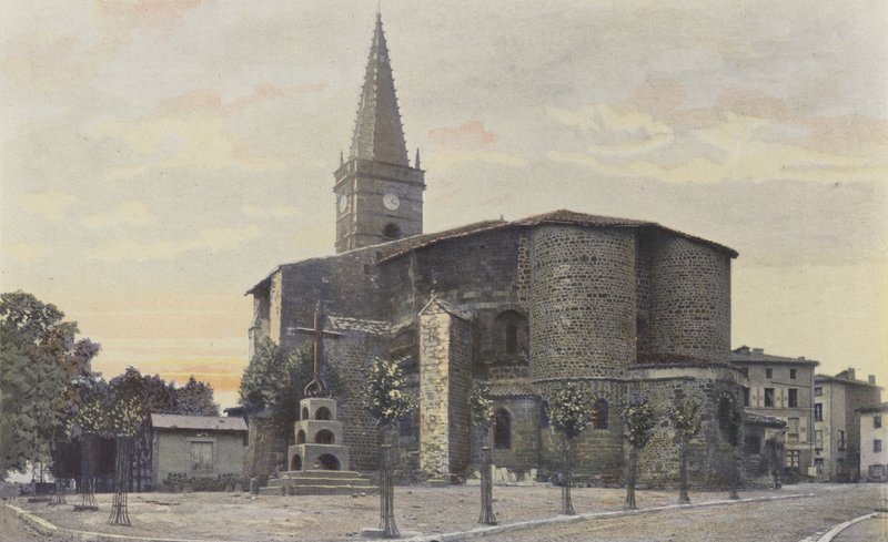 Saint-Paulien, Templom, Együtt S E alkotó: French Photographer