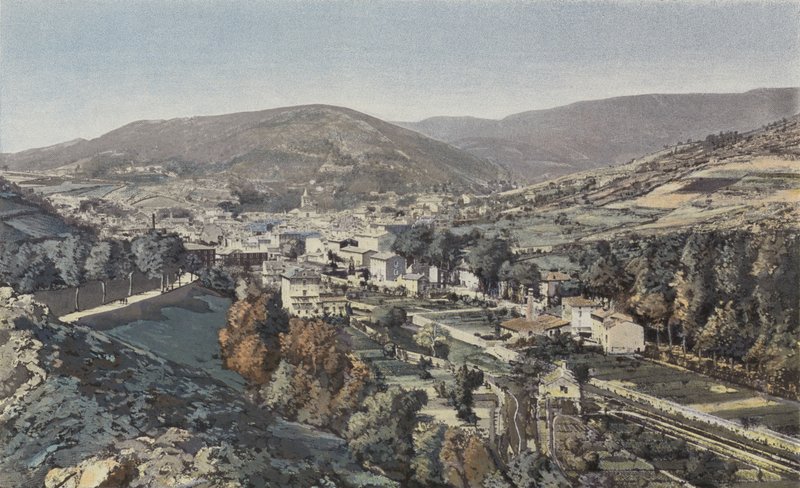 Saint-Pons, Általános nézet alkotó: French Photographer