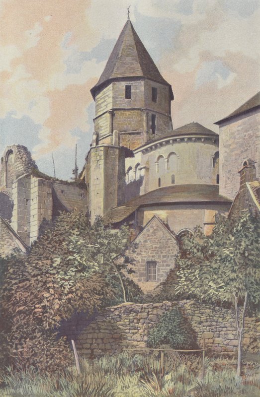 Saint-Robert, templom, Ensemble N E alkotó: French Photographer