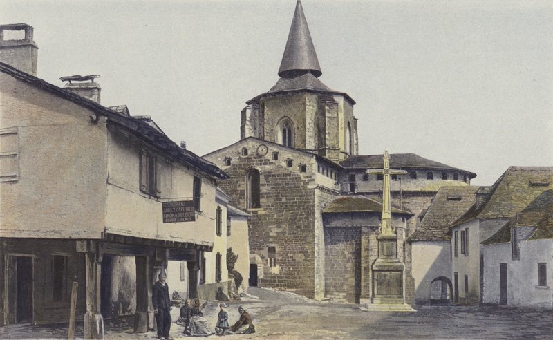 Saint-Savin, templom, Ensemble S alkotó: French Photographer
