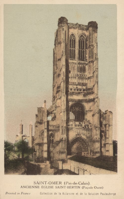 Saint Omer, egykori Szent Bertin-templom alkotó: French Photographer