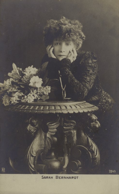Sarah Bernhardt francia színésznő alkotó: French Photographer