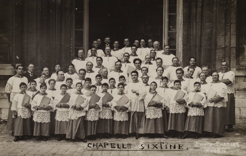 Sixtus-kápolna kórusa alkotó: French Photographer