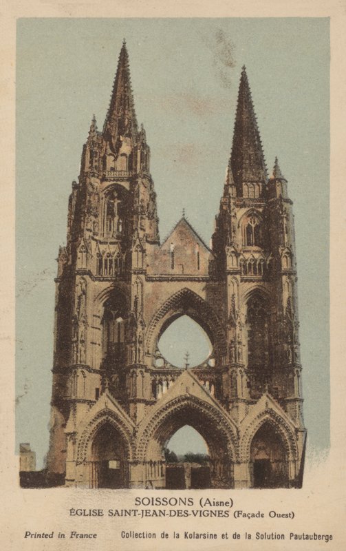Soissons, Saint Jean Des Vignes templom alkotó: French Photographer