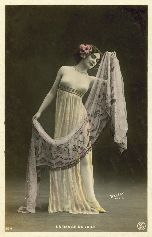 A fátyol tánca alkotó: French Photographer