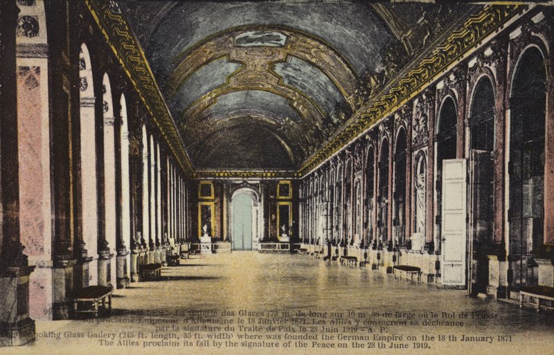 Tükörcsarnok, Versailles-i palota (színes fotó) alkotó: French Photographer