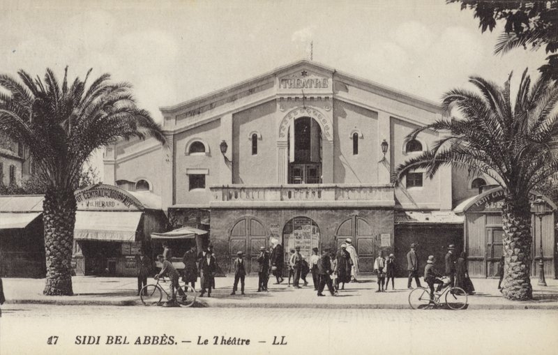 A színház, Sidi Bel Abbes, Algéria alkotó: French Photographer