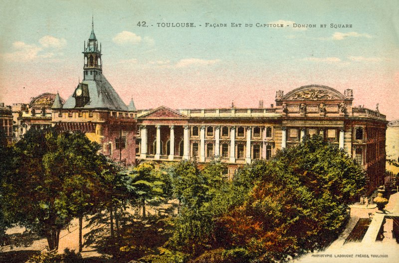 Toulouse, Capitolium, Dungeon, Square alkotó: French Photographer
