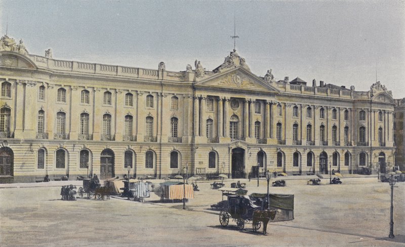 Toulouse, Capitole, Főhomlokzat a Place alkotó: French Photographer