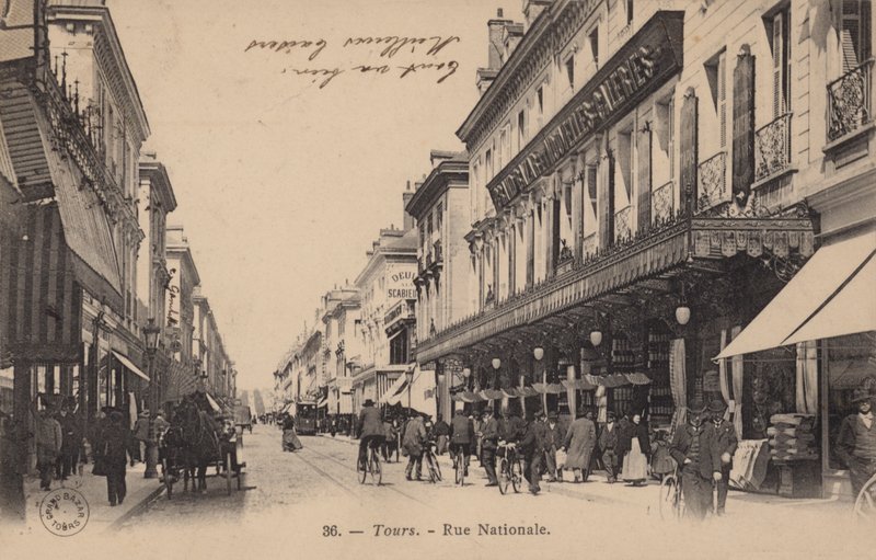 Tours, National Street alkotó: French Photographer