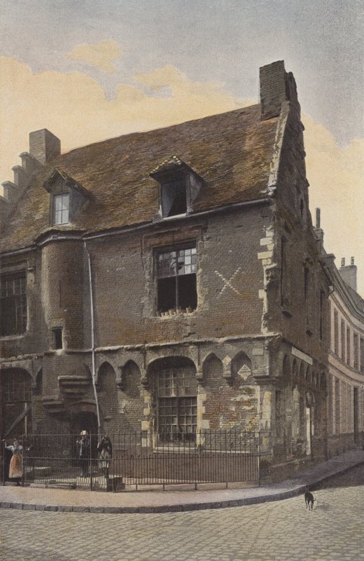 Valenciennes, régi ház, rue Notre-Dame alkotó: French Photographer