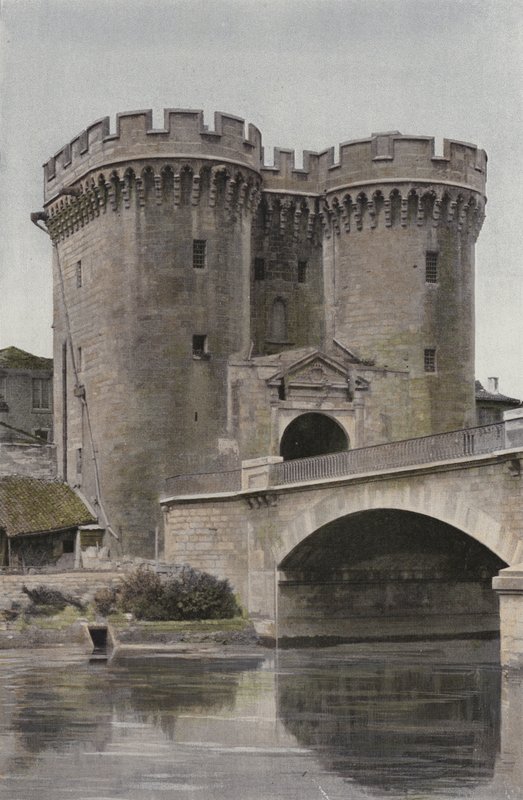 Verdun, Porte Chaussee (folyópart) alkotó: French Photographer