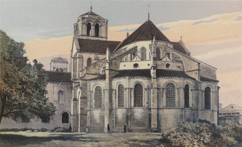 Vezelay, Madeleine templom, Apse, DK-i oldal alkotó: French Photographer