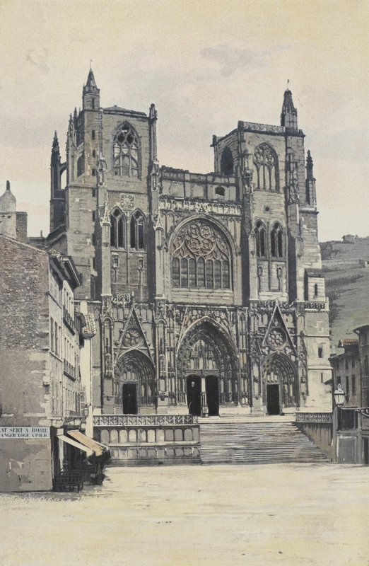 Vienne, Saint-Maurice templom, homlokzat O alkotó: French Photographer