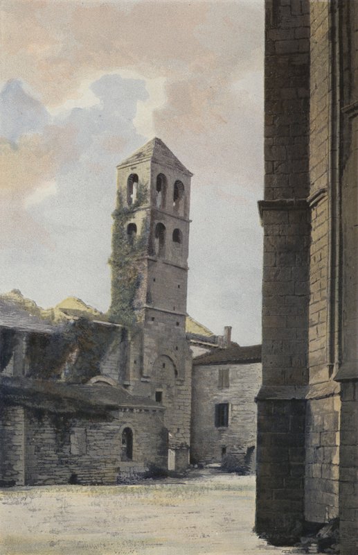 Villemagne, Old St-Gregoire templom, harangtorony alkotó: French Photographer