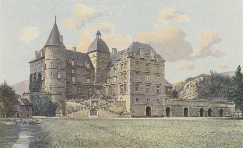 Vizille, Chateau de Lesdiguieres, Kilátás a parkra alkotó: French Photographer