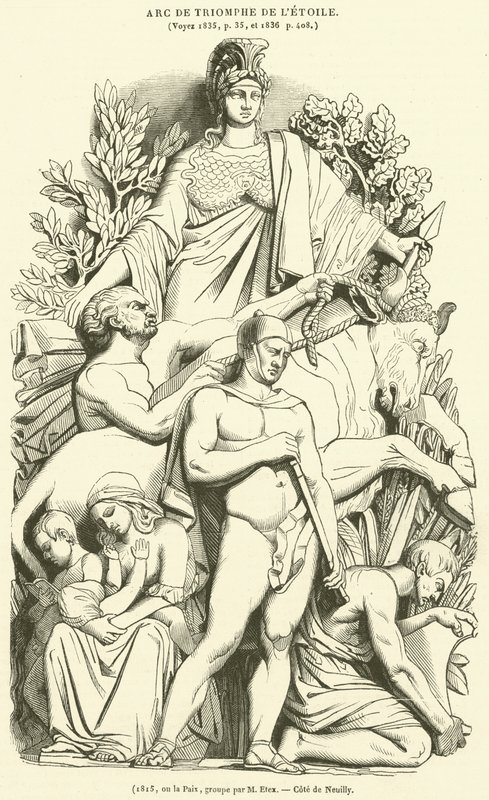 1815, vagy béke (metszet) alkotó: French School