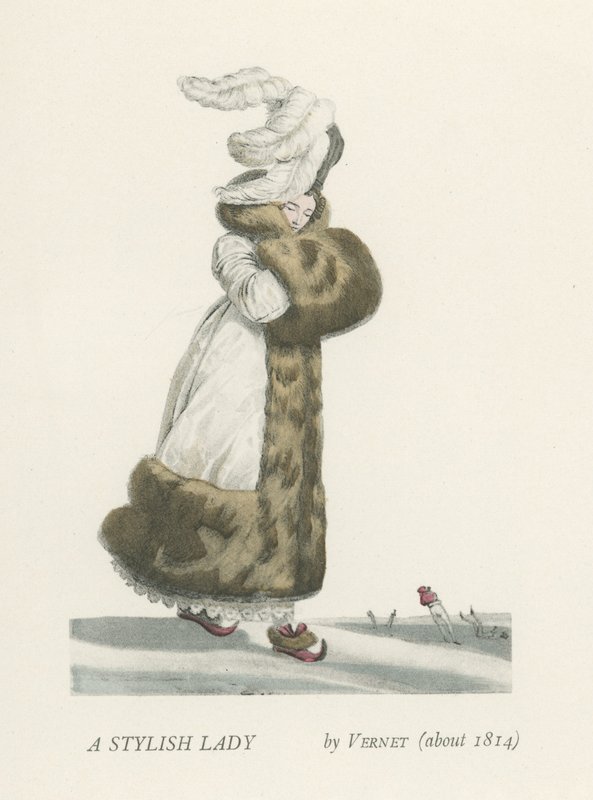 Egy stílusos hölgy (1814 körül) alkotó: French School