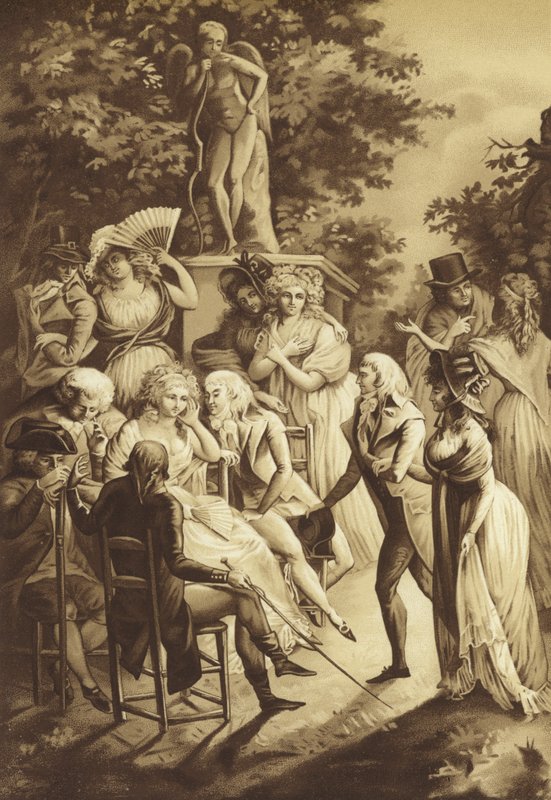 Madame de Stael konferenciája alkotó: French School