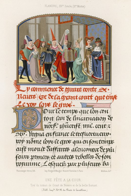 Az udvar ünnepe alkotó: French School
