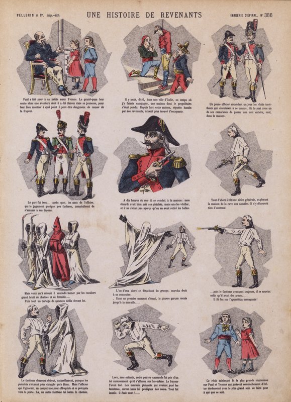 Szellemek története (színes litó) alkotó: French School