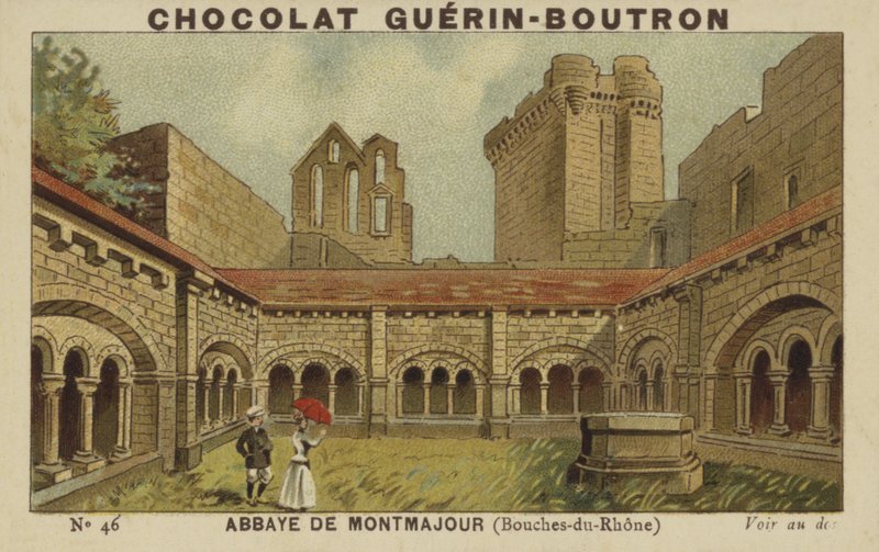 Montmajouri apátság, Bouches-du-Rhone alkotó: French School
