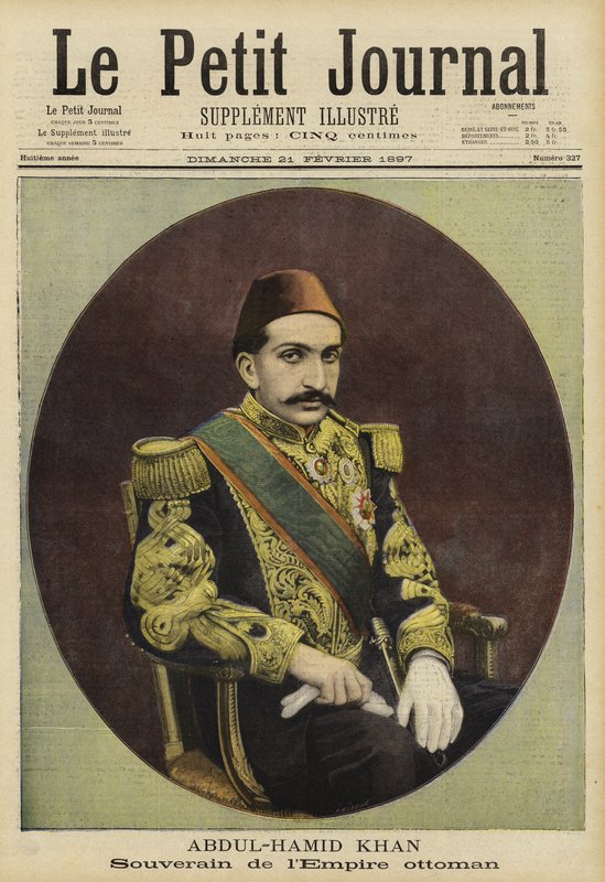 Abdul Hamid II, az Oszmán Birodalom szultánja alkotó: French School
