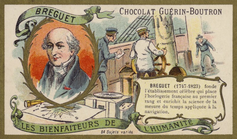 Abraham-Louis Breguet, svájci órásmester (chromolitho) alkotó: French School