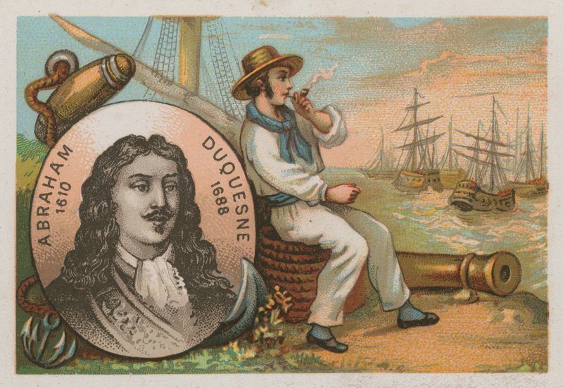 Abraham Duquesne, a 17. századi francia hugenotta tengerésztiszt alkotó: French School