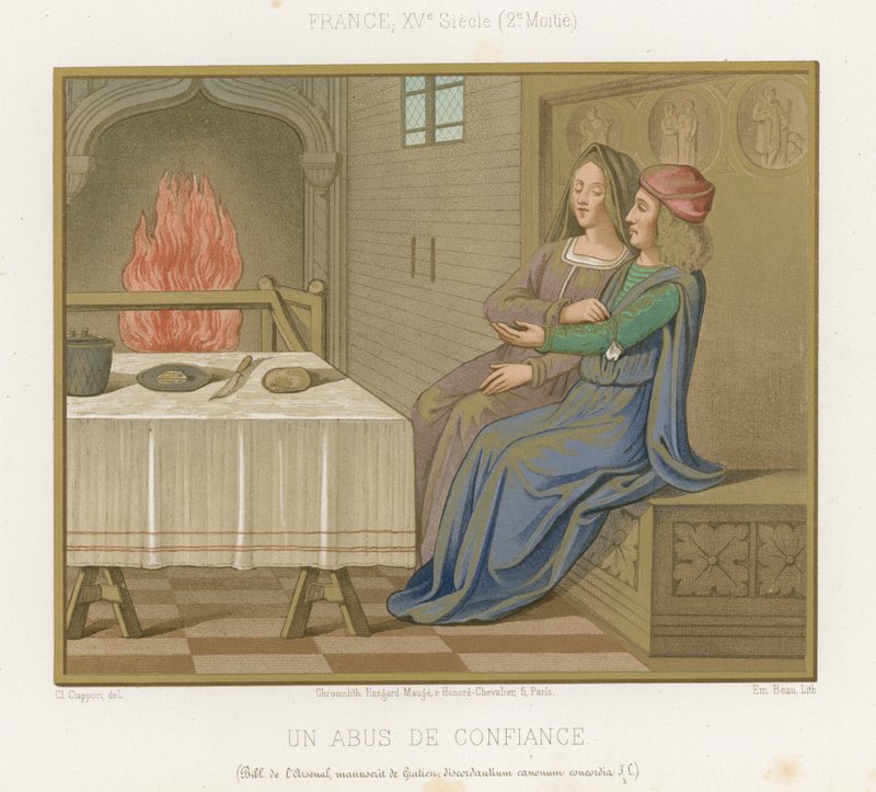 A bizalommal való visszaélés alkotó: French School