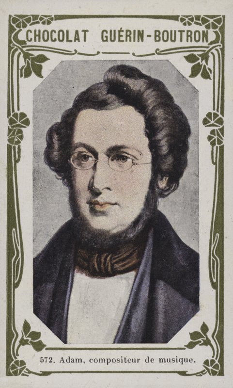 Ádám zeneszerző (színes fotó) alkotó: French School